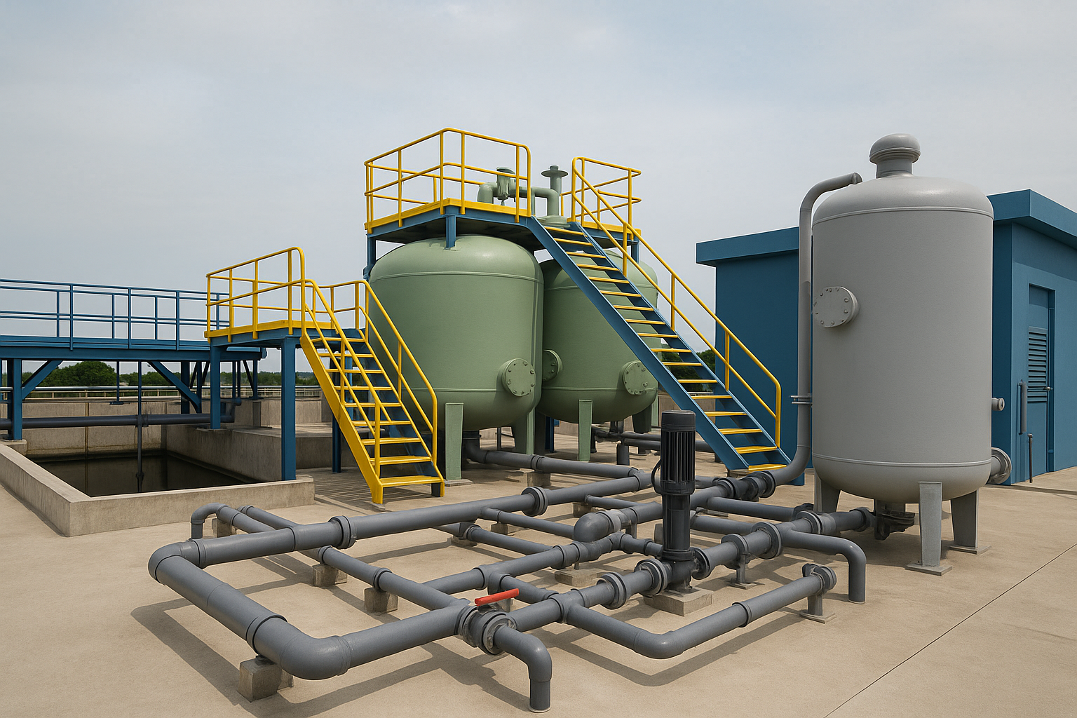 Sewage treatment plant